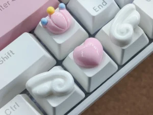 Mechanical Keyboard Directional Keycaps Cute Cat Claws Love Crowns Personalized Customization Replacement Addition Key Caps