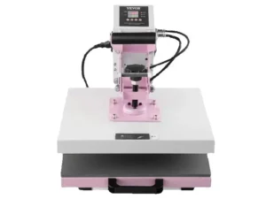 SucceBuy Heat Press 15 x 15 in Heat Press Machine Slide Out Heat Transfer Machine Fast Even Heating 2-Layer Insulation Cotton