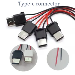 1/3/5/10Pcs Type-C Male Head With Resistor Capacitor Type-C Modified Plug For Mobile Phone Power Bank Special Connector C Port