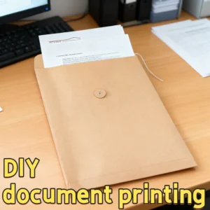 DIY Custom File Printing - Personalized for Your Company Documents letter| we will DropShipping For You