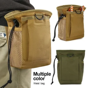 2024 New Outdoor 3-5L Camouflage Molle 600D Nylon Dump Drop Pouch Recycle Waist Pack Bags Accessories Bag Pouches 