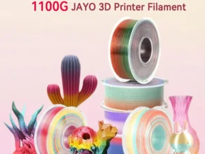 JAYO PLA Rainbow Filament 1.75mm 11OOG PLA Transparent/ Silk PLA Rainbow 3D Filament For FDM Neatly Wound 3D Printing Material