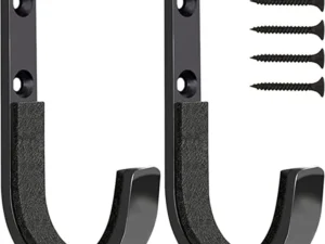 Tactical Metal Gun Wall Hooks Indoor Gun Racks for Shotgun Rifle Wall Mount Storage Gun Holder