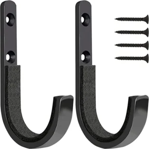Tactical Metal Gun Wall Hooks Indoor Gun Racks for Shotgun Rifle Wall Mount Storage Gun Holder