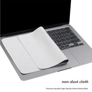 Portable Palm keyboard Cover, Microfiber Anti-dust Protective Film, Laptop Cleaning Wipe Cloth