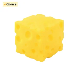 Hot-selling! Cheese Cube Stress Ball Big Cheese Shapeable Squeeze Ball Non-Bounce Fidget Toy ASMR Sensory Anti-Stress Gift