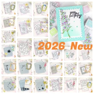 Lemon Blossom Crest Blossom Medallion May 2026 New Metal Cutting Dies DIY Scrapbooking Photo Album Decorative Embossing Paper