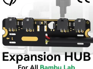 For Bambu Lab 4-Port Expansion Hub with Power Signal Protection for All Bambu Lab 3D Printers Accessory