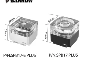 Barrow 17W DDC Pump Core Maximum Flow Lift 5.5 Meters 4000RPM 960L/H PWM Speed Control Support Combo Water Tank SPB17 PLUS