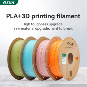 eSUN 3D Filament PLA+ For Bambu Lab Raise3D 1.75MM 1KG PLA Plus 3D Printer Filaments Upgraded Color PLA+ 3D Printing Material