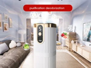 Rechargeable Mini Essential Oil Diffuser 5-Speed Air Humidifier Large Mist Freshener for Home and For Car Aromatherapy