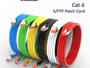 RJ45 Network Cat 6 SFTP Ethernet Cables C6 Patch Cord Lan Snagless Shielded 6 Colors