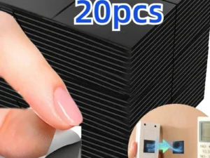 20PCS Square Magnetic Sheets Self Adhesive Magnets Soft Magnetic Sheet for Household Office Flexible Stickers Craft Fridge Decor