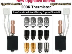 For Anycubic Kobra S1 Hotend ceramic New Upgrade Hotend For Kobra S1 Combo Head S1C 24V 48W 200K Rapid heating 300℃