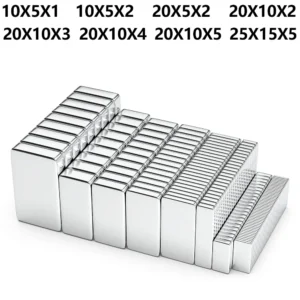 20x10x2 20x10x3mm Powerful Neodymium Magnet Block Super Strong Magnets N35 NdfeB Permanent Magnetic imanes Refrigerator Magnet
