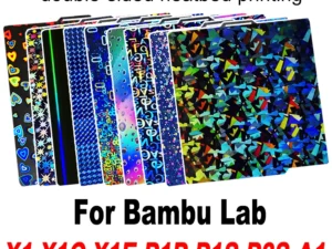 X1C P1P P1S P2S A1 X1 Build Plate for Bambu Lab A1 Smooth PEI Sheet PEO PET for Bambulab A1 P1P 3D Printer Heatbed Build Plate