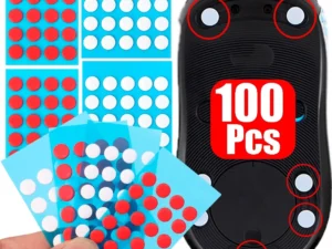 20-100Pcs 6mm/7mm Diameter Small Dots Universal Mouse Skates DIY Mice Glide Feet ICE Control Speed Version for Rubberized Mouse