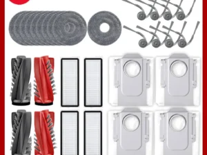 Fit For (Roborock Qrevo Edge / EdgeC / Edge S5A / 5V1 / Curv) Vacuum Parts Main Roller Side Brush Hepa Filter Mop Cloth Dust Bag
