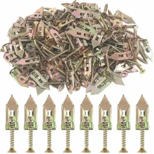 50/100PCS Self-Drilling Anchors Screws Percussion Types Expansion Screws Tool Carbon Steel Screw Plasterboard Wall Fixing Plug