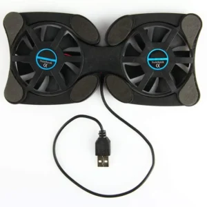 Foldable USB Laptop Cooling Pads With Double Fans Mini Octopus Notebook Cooler Cooling Pad For 7-15 Inch Notebook Laptop