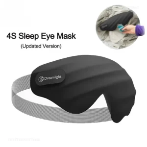 Dreamlight 3/4S Eye Mask Sleep 3D Stereoscopic Sleep Aid for Men Women Adult for Sleeping Block Out Light Travel Eye Mask