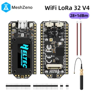 Heltec V4 ESP32 Development Board Upgraded ESP32-S3 SX1262 LoRa Module WiFi Bluetooth 2MB with 915MHz Antenna for Meshtastic