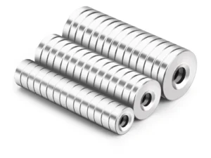 8/10/12/15/18/20x3 Strong Magnet Countersunk Round NdFeB Neodymium Magnet Powerful Rare Earth Permanent Fridge Magnets with hole