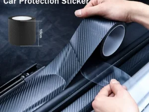 Nano Carbon Fiber Car Sticker Paste Protector Strip DIY Automotive Protective Film Auto Door Sill Side Mirror Anti Scratch Tape
