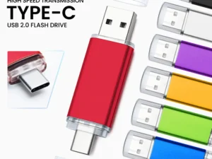 High speed TYPE C 2in1 USB flash drive 128GB 64GB 32GB metal Pen drive smart phone Car TV USB stick 4GB 8GB 16GB Creative gift