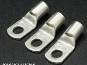 SC Type Wire Nose Terminal SC6 SC10 SC16 SC25 Bare Copper Battery Block Lugs Hole ID 6 8 10 12mm Crimp Wire Connector