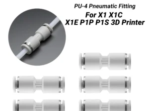 For Lab X1 X1C X1E P1P P1S 3D Printer PTFE Tube Pneumatic Connector 1.75mm Filament Extruder For Bamboo 3D Printer Part