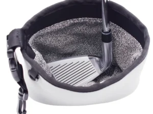 Golf Club Cleaning Bag Wear Resist Equipment Cleaning Pouch Golf Ball Organizer Pocket Golf Club Bag Accessories