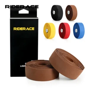 RIDERACE Bicycle Handlebar Tape For Road Bike Handle Bar Tapes Anti-slip EVA Breathable Cycling Damping Anti-Vibration Straps