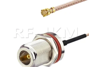 N Female to IPX/UFL RG178 Cable RF Coaxial Connector N Type Nut Bulkhead Jack to IPX Pigtail for PCI Wifi Card Wireless Router