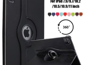 360 Rotating Case for iPad Pro 11 2024 2022 iPad Air 11 2 3 10.5 4 5 10.9 iPad 9.7 5th 6th 10.2 7th 8th 9th 10 10th Tablet Cover
