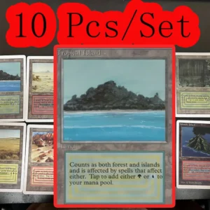 10 Pcs MTG Proxy Black Core Paper with Hologram Cards All Rare Expensive Magic Cards