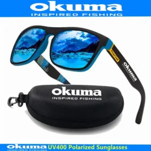 Okuma Polarized Sunglasses UV400 for Men and Women Outdoor Hunting, Fishing, Driving Bicycles, Sunglasses Optional Box