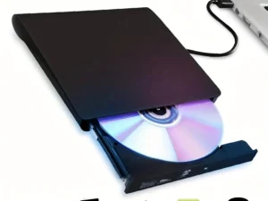 3.0 USB External DVD Drive - Portable CD/DVD +/-RW Burner Reader for Laptop, Windows, Linux - Perfect Plug and Play