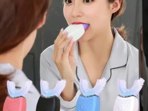 Sonic Automatic Electric Toothbrush For AdultUShaped 360 Degree Toothbrush USB RechargeableTeeth Cleaning & Whitening Brush