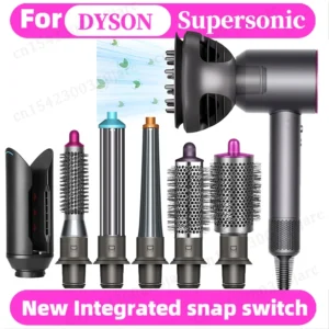 Hair Dryer Curling Attachment Upgraded Automatic Curling Nozzle For Dyson Supersonic HD16 Nural HD15 HD08 Hair Dryer Accessories