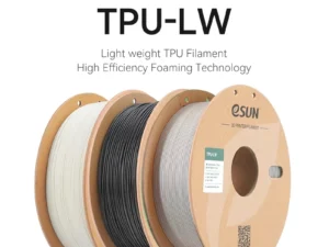 eSUN TPU 3D Printer Filament 1.75mm 0.75KG Light Weight TPU 3D Filament For Bambu Lab 3D Foam Aircraft Material TPU-LW Filament
