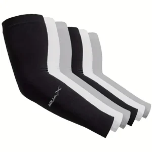 3 Pairs Breathable Sun Protection Sleeves UV Protective Arm Covers Uses for Sports Driving Outdoor Adventures Shield