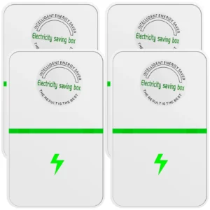 2/4Pcs Power Saver Portable Electricity US Energy Saver Smart Saving Box Safe Household Plug 90V-250V for Office Kitchen Accesso