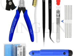 3D Printer Tool Kit Trimming Knife Scraper Cleaning Needle Tweezers Pliers Scraper Basic Deburring Tools Kit DIY 3D Printer Part