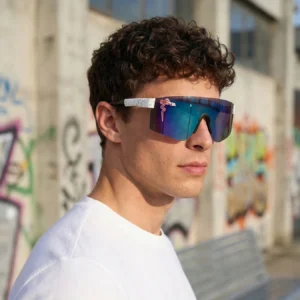 Brand Men Women Outdoor Sports Goggles UV400 Cycling Sunglasses MTB Bike Bicycle Party Running Windproof Protection Eyewear