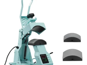 SucceBuy Hat Heat Press Machine with 2/4pcs Interchangeable Platens Precise Temperature and Time Control Hat Heat Press