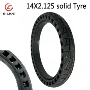 14 Inch 14x2.125 Solid Tire for Folding Bike Tyre Puncture-proof Replacement Cycling Accessories Parts