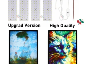 For Bambu Lab Lithophane Led Panel CMYK LED Backlight Board PLA Basic CMYK Lithophane Bundle 3D Printing Lithophane Photo