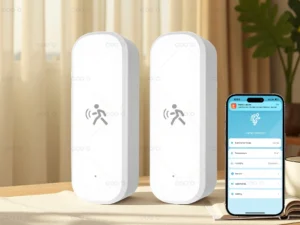 Tuya Zigbee Motion Sensor 10G MmWave Radar Smart Human Body Sensor with illuminance Temperature Humidity Works With Alexa Google
