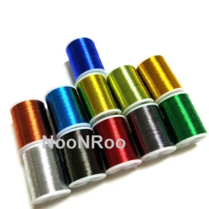 MetallicThread 230m/Spool 142YDS Fishing Rod Guide Wrapping Thread Repair Component DIY Rod Building NooNRoo 1PCS